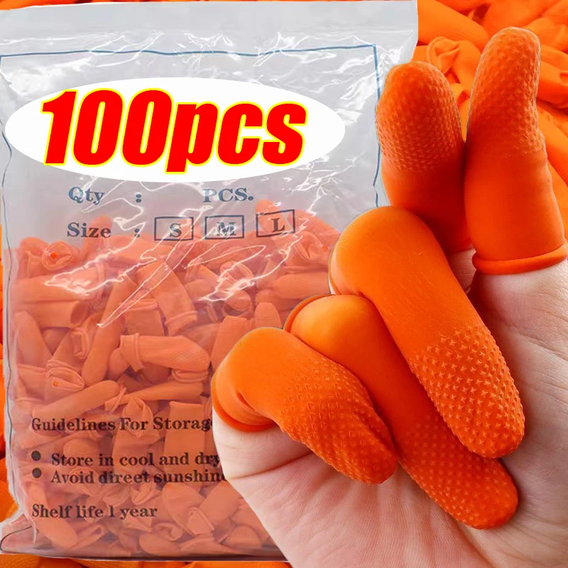 Rubber Glove Cleaning - S/M/L Tek Kullanımlık Parmak Kapağı Anti-statik