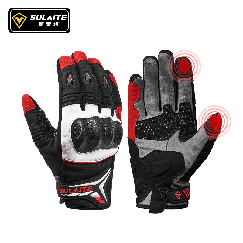 Motorcycle Glove Knuckle - SULAITE motosiklet eldivenleri erkek kadın kış