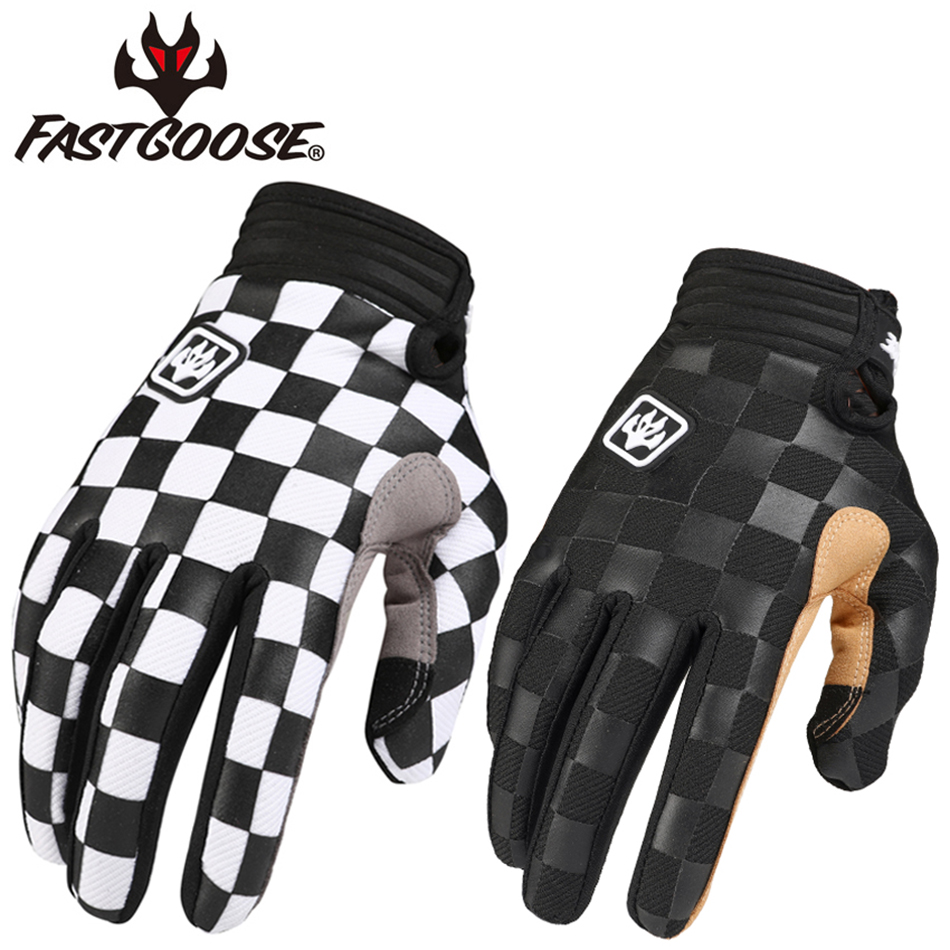 Cycling Glove Padded - FASTGOOSE Retro Rider Motokros Yarış Eldivenleri
