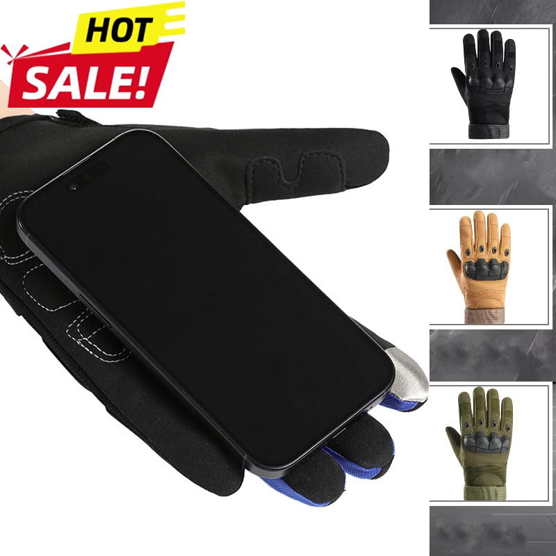Motorcycle Glove Knuckle - Yeni Motosiklet Kaymaz Eldivenleri Yazlık Sert