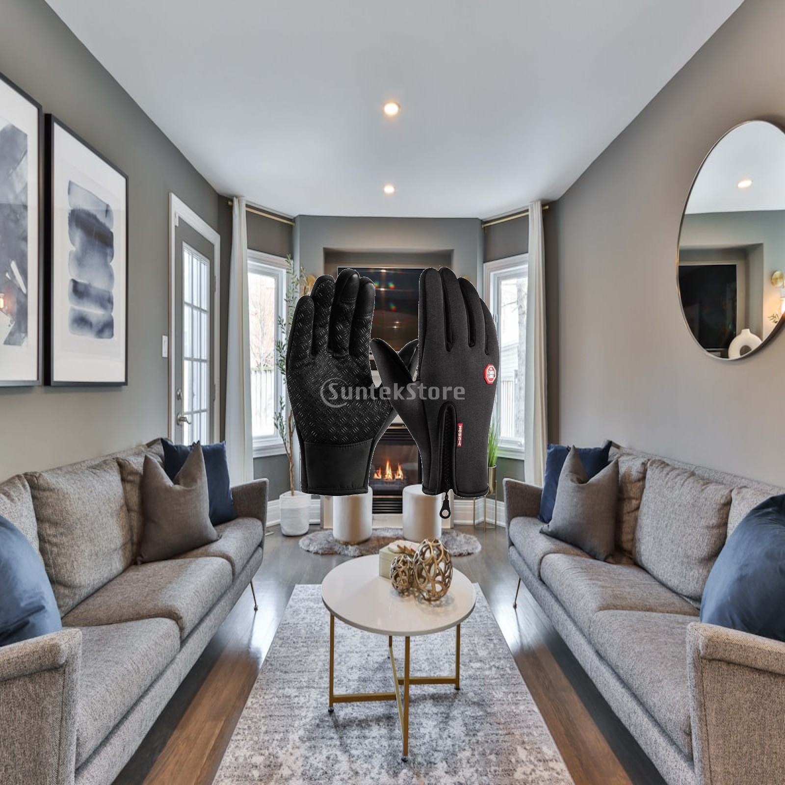 Winter Glove Insulated - Su geçirmez iş eldivenleri erkekler için