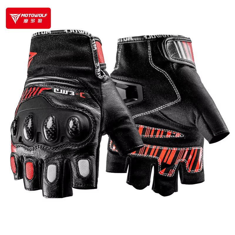 Motorcycle Glove Knuckle - Yarım Parmak motosiklet eldivenleri Sert Knuckles