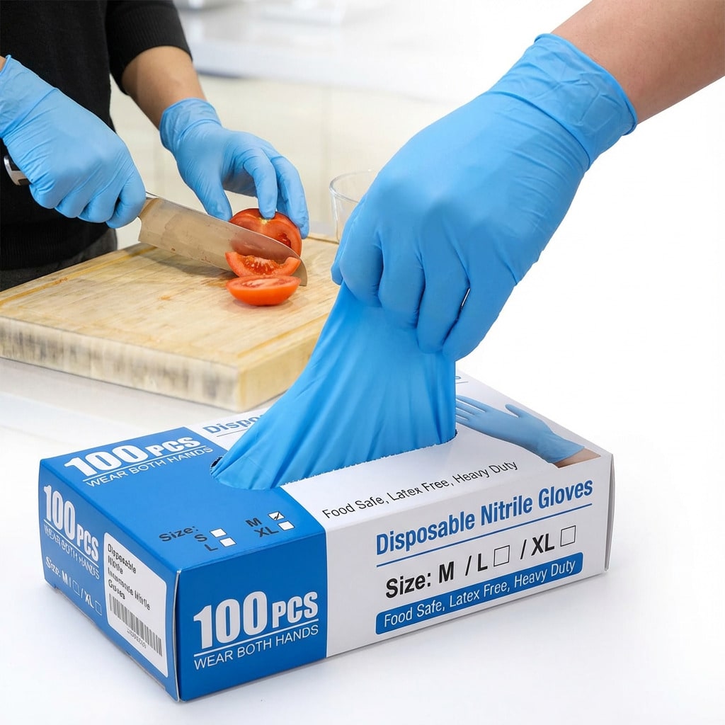 100 adet Ağır Hizmet Tipi Nitr - Rubber Glove Cleaning incelemesi ve fiyatı