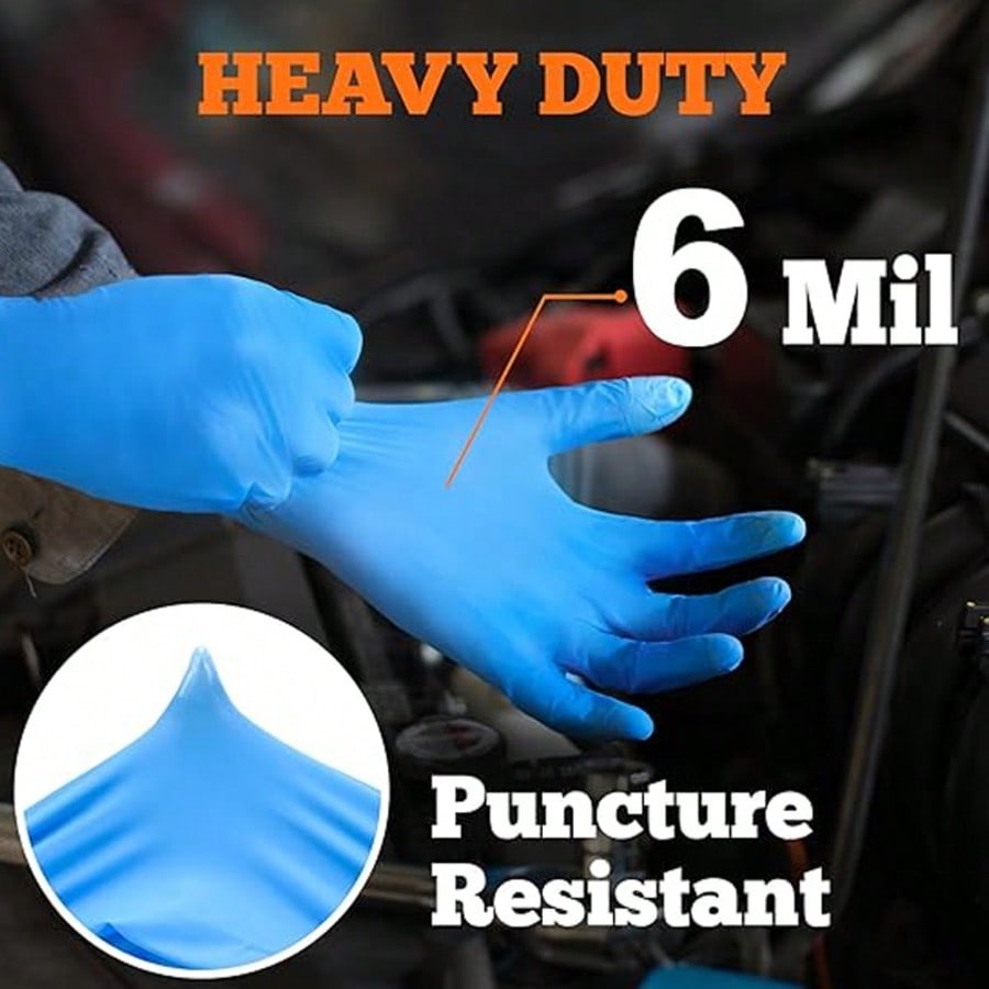 100 adet Ağır Hizmet Tipi Nitr - Rubber Glove Cleaning incelemesi ve fiyatı