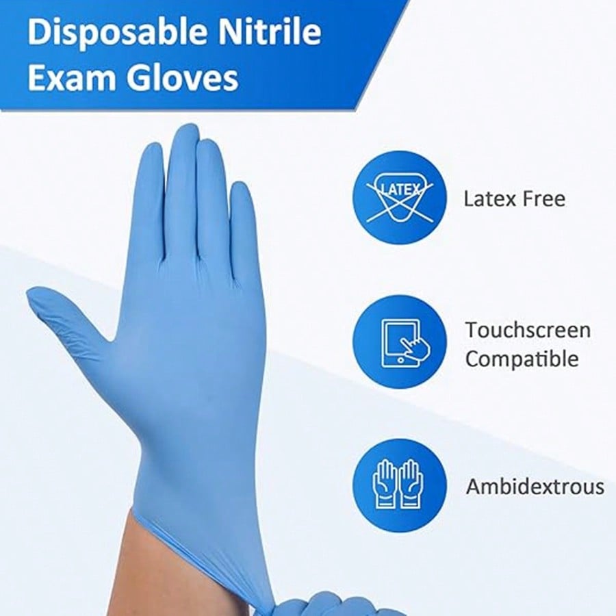 100 adet Ağır Hizmet Tipi Nitr - Rubber Glove Cleaning incelemesi ve fiyatı