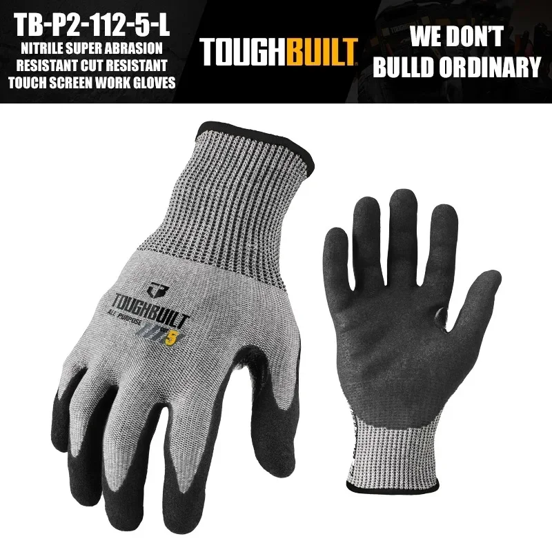 ToughBuilt TB-P2-112-5-L Nitri - Cut Resistant Glove incelemesi ve fiyatı